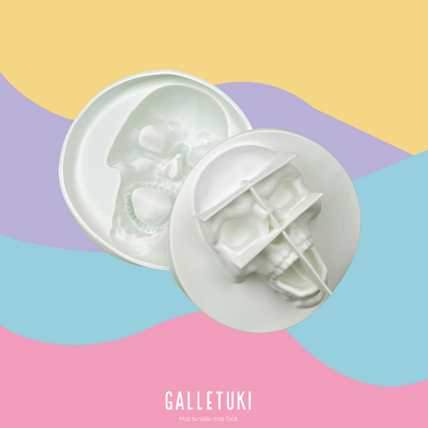 Molde de silicón - Calaca (Craneo)