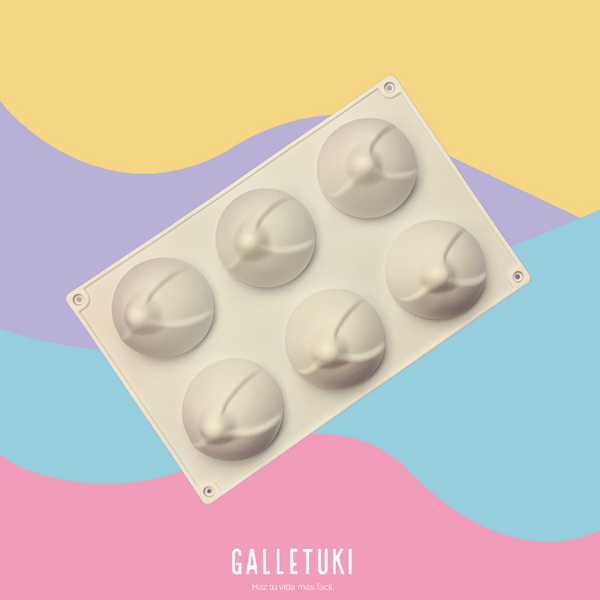 Molde de silicon - Sombrerito de santa