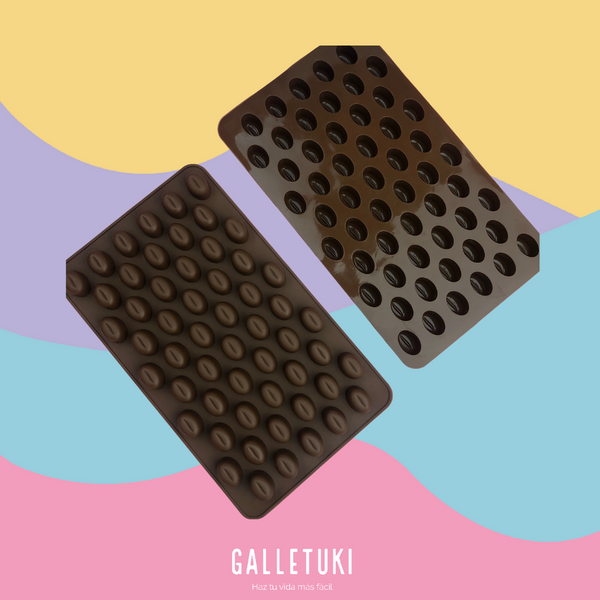 Molde de silicón - Mini granitos de café