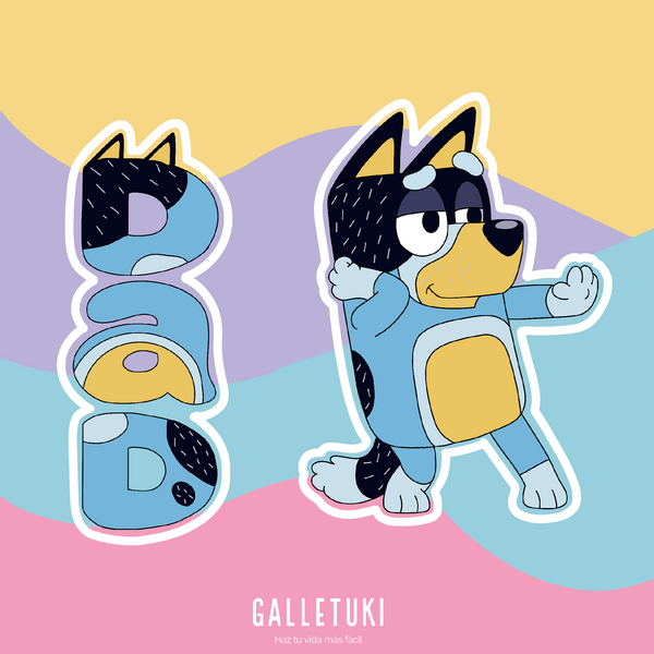 Cortador - Brandit dad (Bluey)