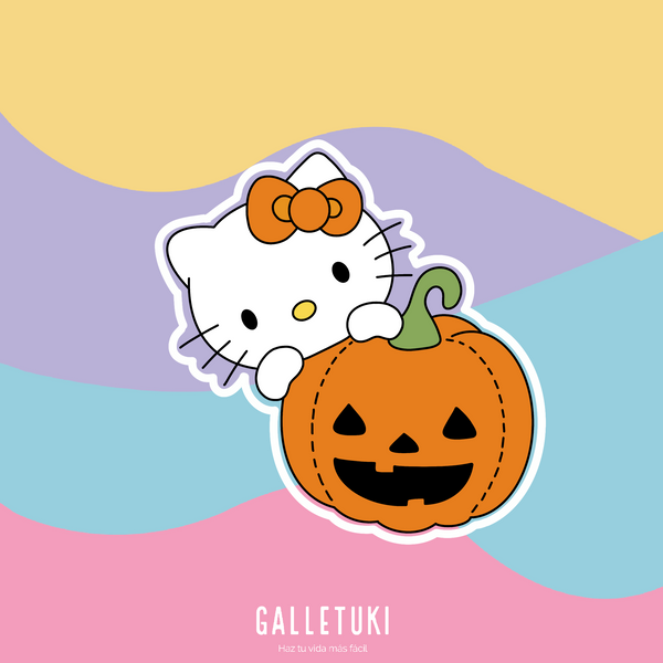 Cortador - Calabaza hello Kitty