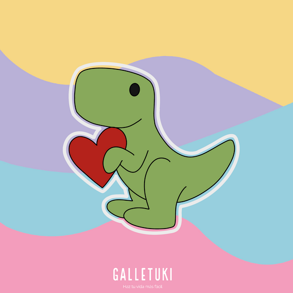 Cortador - Dino corazon