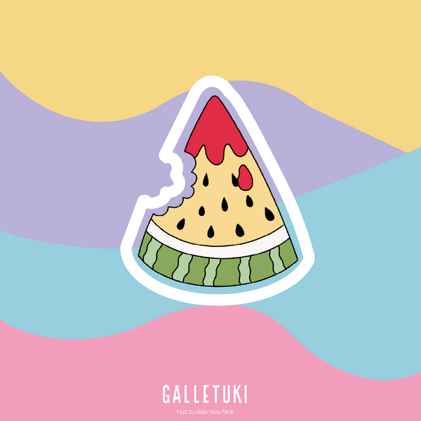 Cortador - Sandia mordida cute