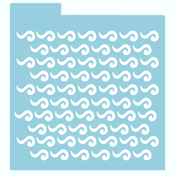 Stencil - Olas