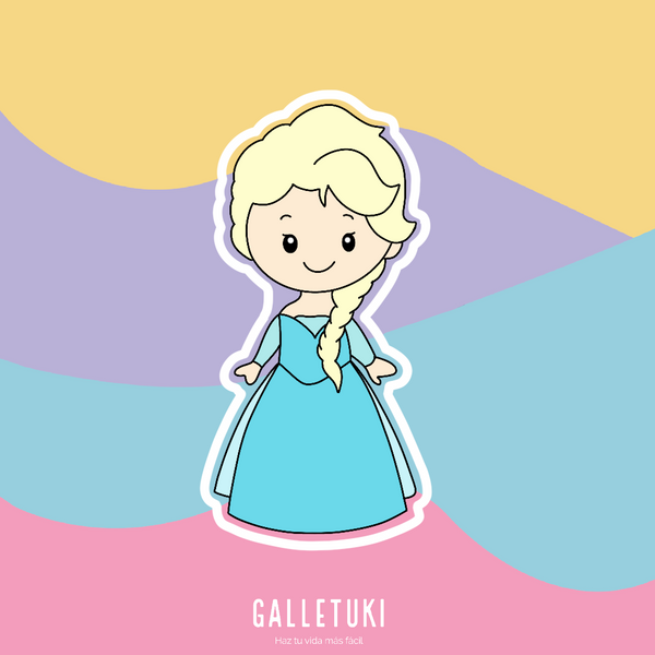 Cortador - Princesa Elsa