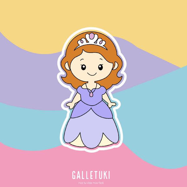 Cortador - Princesita Sofia