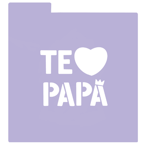 Stencil - Te amo papa