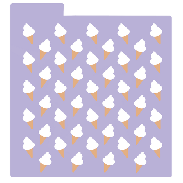 Stencil - Heladitos (2 pzas)