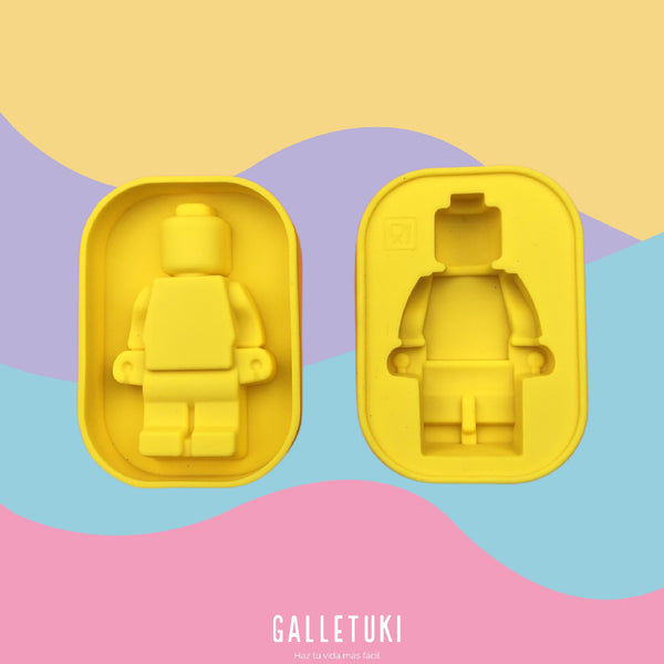 Molde de silicón - Personita Lego