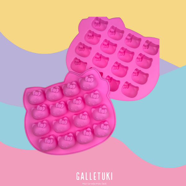 Molde de silicón - Hello Kitty (Modelo 2)