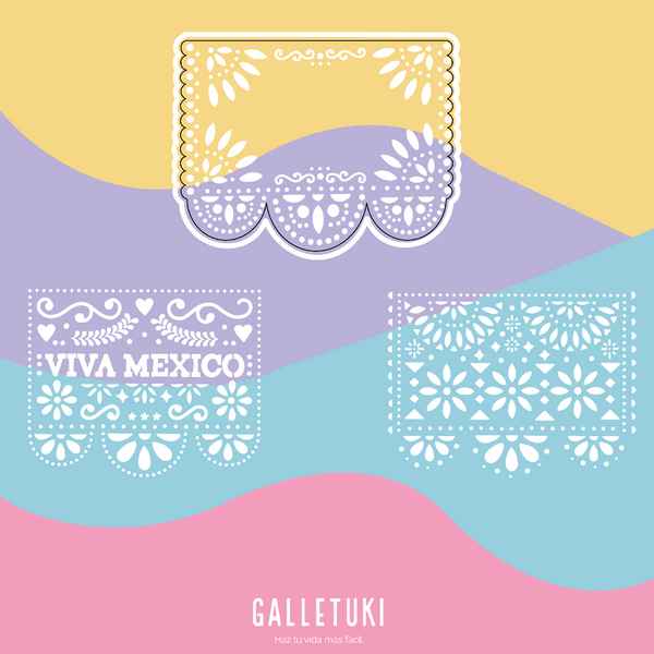 Cortador - Papel picado (stenciles)