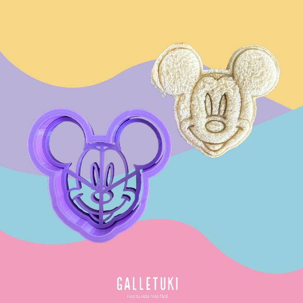 Cortador sandwich - Mickey