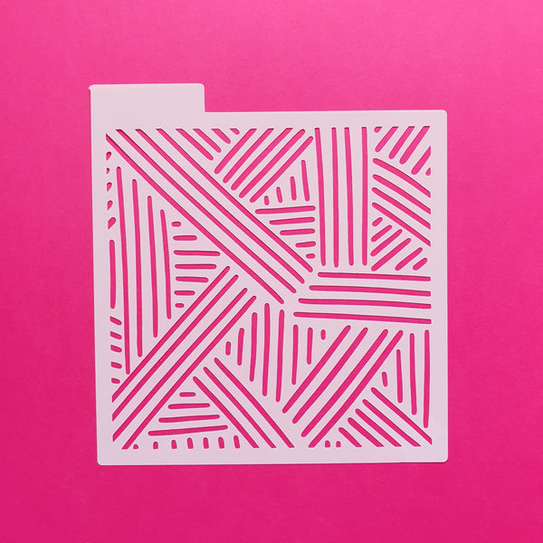 Stencil- Lineas Modernas