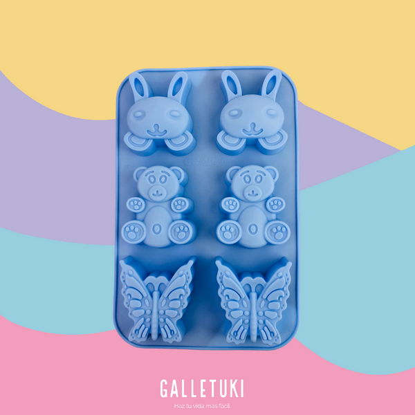 Molde de silicón - Pascua