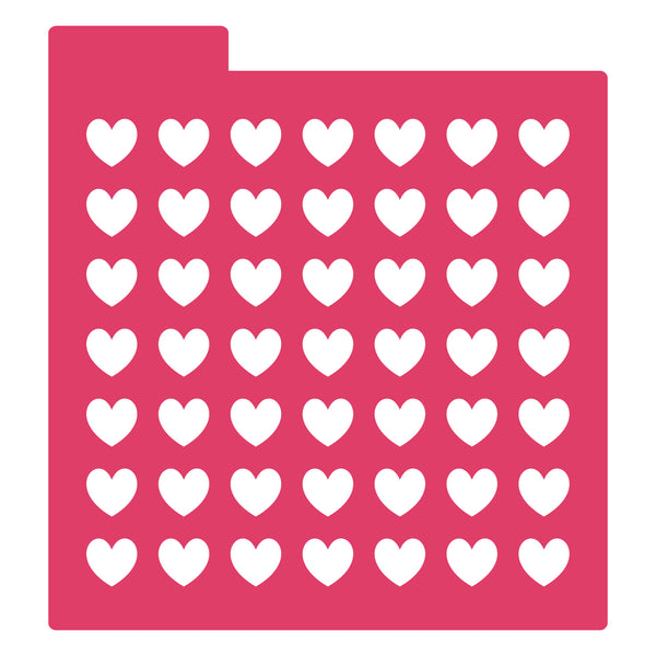 Stencil - Corazones