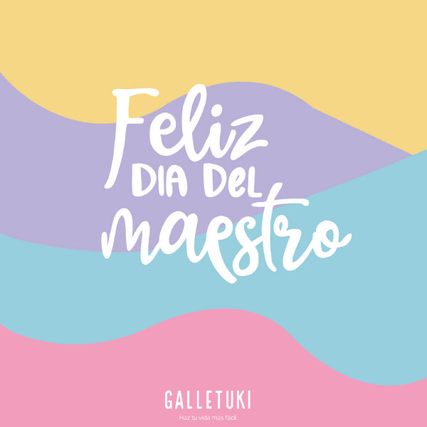 Sello - Feliz dia del maestro