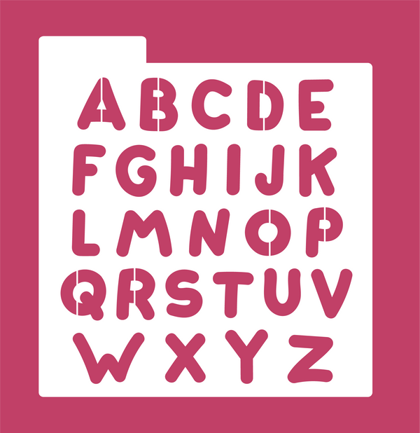 Stencil- ABC