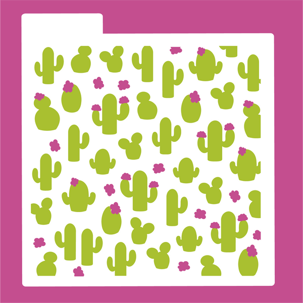 Stencil - Cactus (2 piezas)