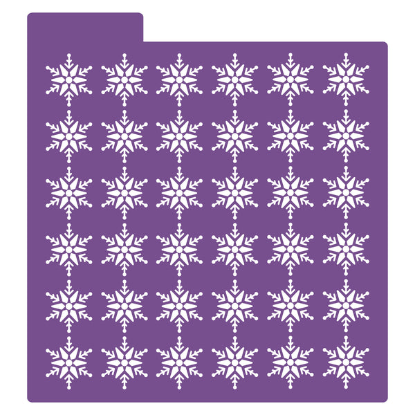 Stencil - Copos de nieve Il