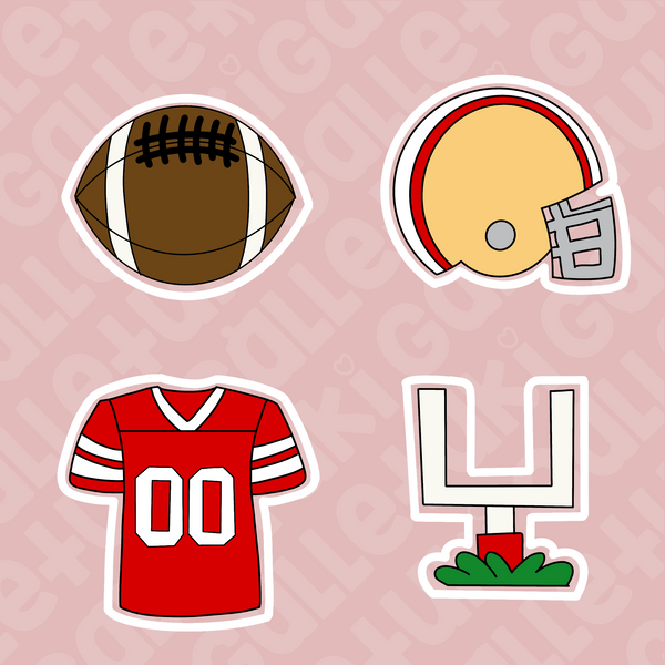 Cortador - Set mini football americano