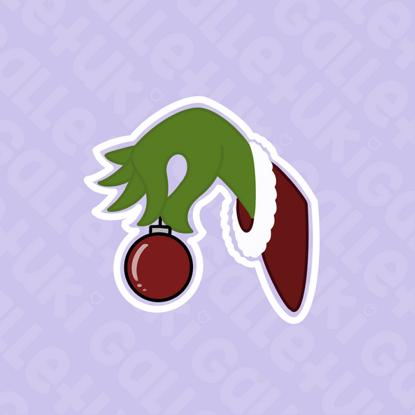 Cortador - Mano del grinch