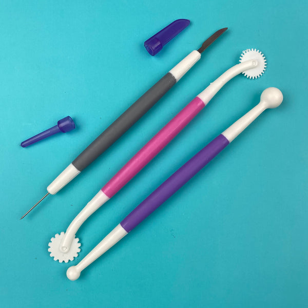 Utensilio - Herramientas para fondant 3 piezas básico