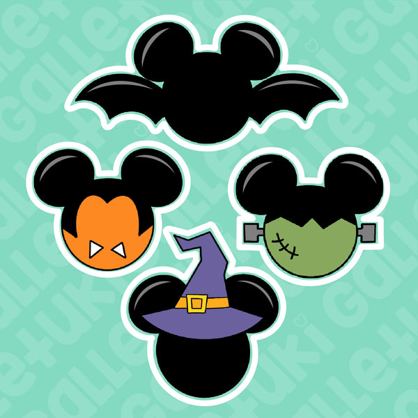 Cortador - Set Mickey halloween
