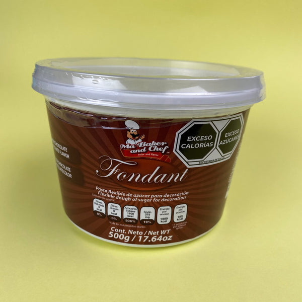 Insumos - Fondant chocolate "Café"