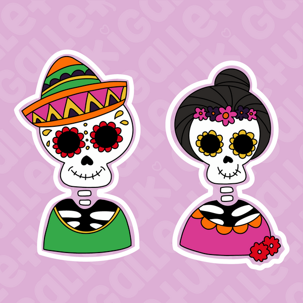 Cortador - Calacas mexicanas bonitas