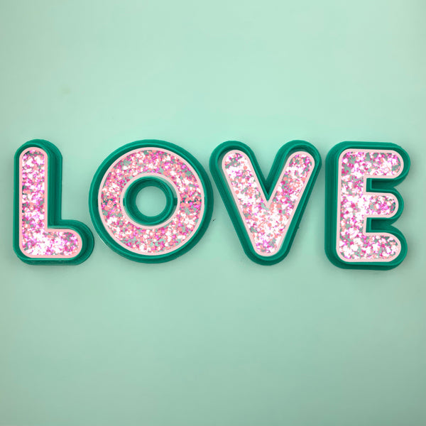 Cortador - Letras LOVE
