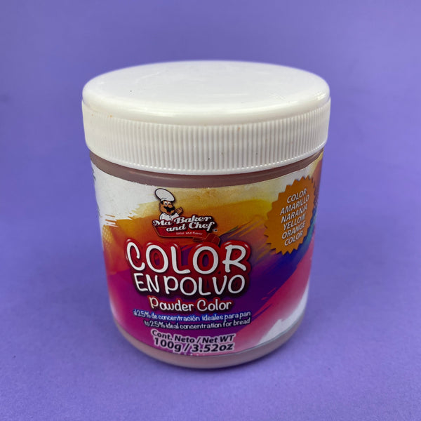 Insumos - Color en polvo "Amarillo naranja"
