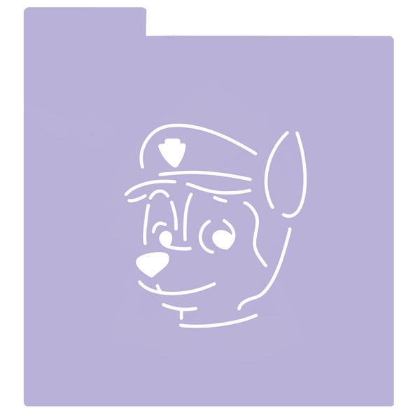 Stencil - Chace pawpatrol