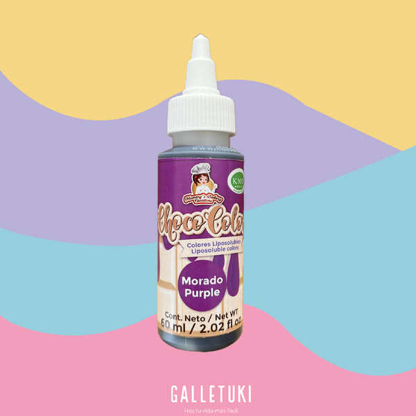 Insumos - Chococolor liposoluble "Morado"