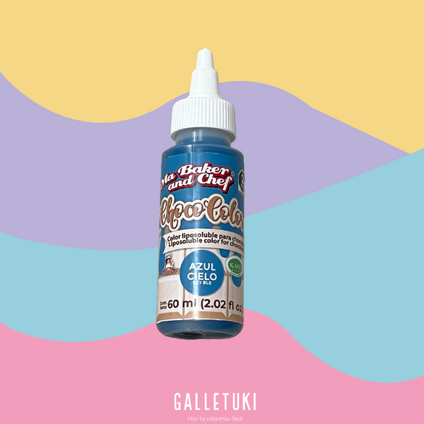 Copia de Insumos - Chococolor liposoluble "Azul cielo"