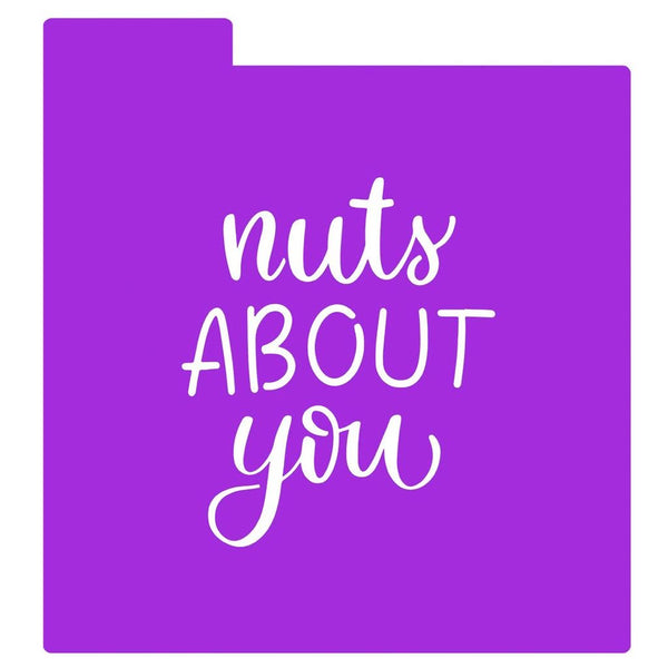 Stencil - Nuts about you