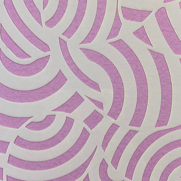 Stencil para pastel - Abstracto 1