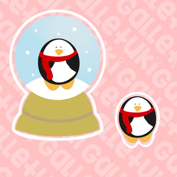 Cortador - Esfera navideña con pingüino
