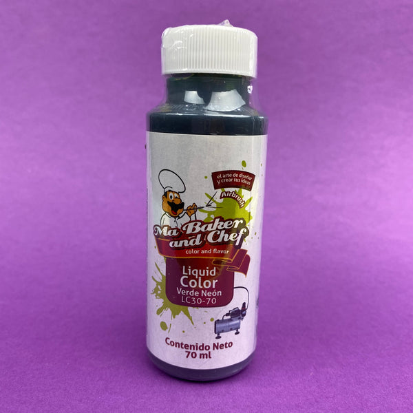 Insumos - Liquid color mate "Verde Neón"