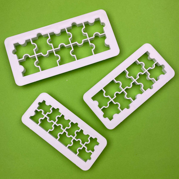 Utensilio - Cortador para fondant "Piezas de rompecabezas"