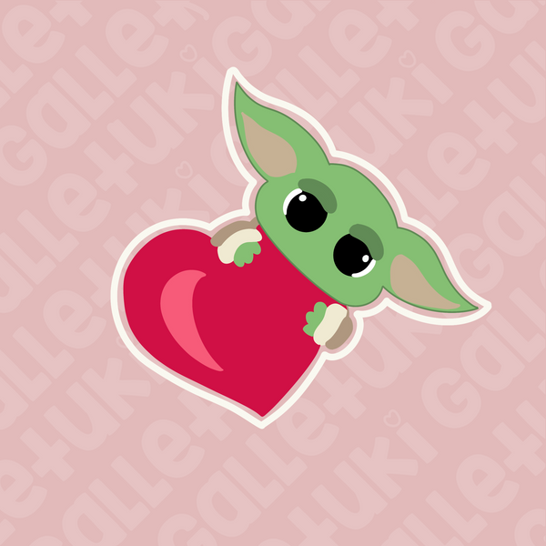 Cortador - Yoda LOVE