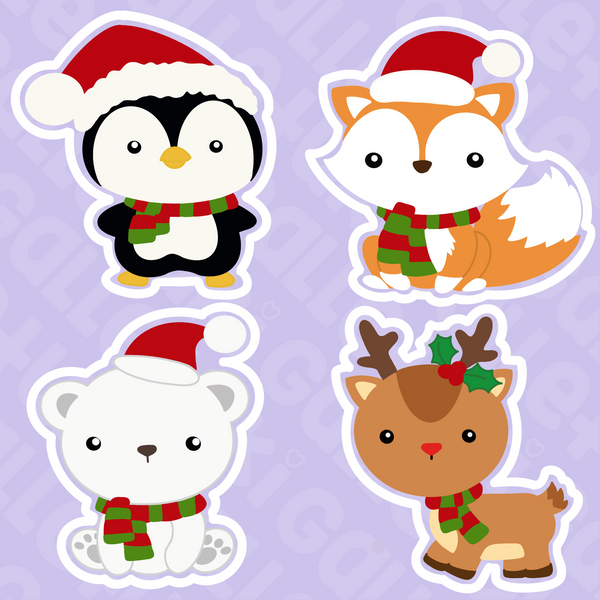 Cortadores - Animalitos navideños