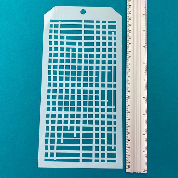 Stencil para pastel - Patron de líneas