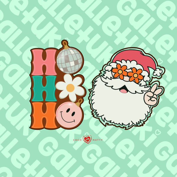Cortador - Retro santa set