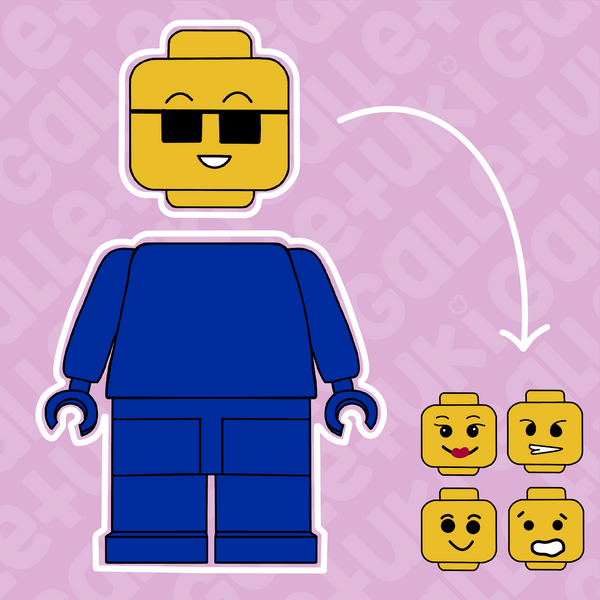 Cortador - Lego man
