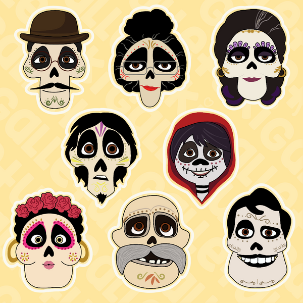 Cortador - Personajes coco